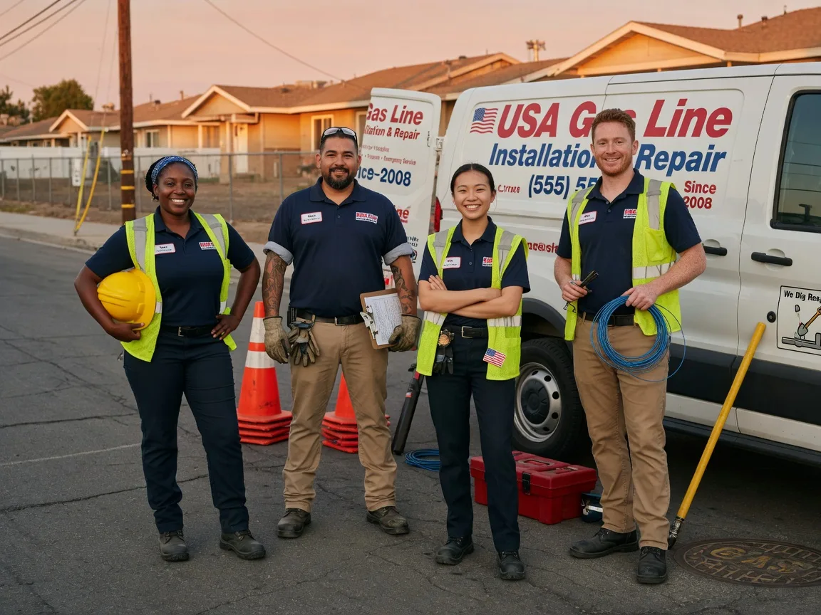 Gas Line Installation company in Oregon, IL
